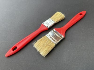 Pensula lata cu maner din plastic - dif. marimi 