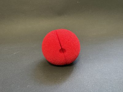 Nas clovn burete rosu - 5 cm