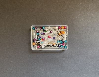 Ace cu cap din plastic color 30mm / 50 buc