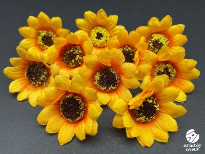 Capete de Floarea-Soarelui Textile Miniaturale