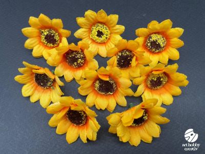 Capete de Floarea-Soarelui Textile Miniaturale