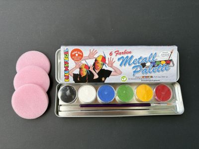 Vopsea de fata profesional Eulenspiegel - set/6 culori