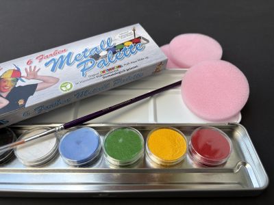 Vopsea de fata profesional Eulenspiegel - set/6 culori