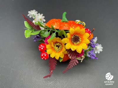 Dovleac pentru decorat DIY + Accesorii Si Elemente Florale