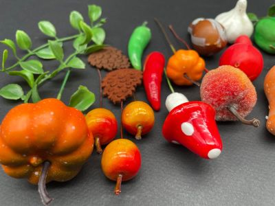 Set Mini Legume si Fructe de Toamna (2-10 cm)