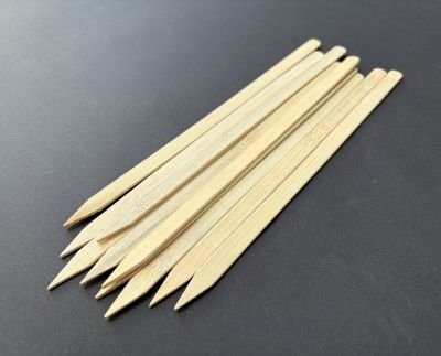 Bete bambus plate si ascutite 24 cm - set/10buc