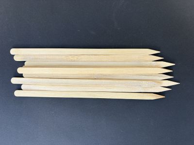 Bete bambus plate si ascutite 24 cm - set/10buc