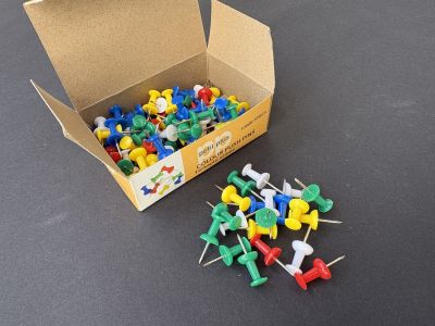 Ace pentru panou pluta - set/100buc