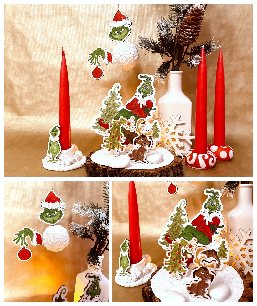 Figurine din Lemn pentru Pictat: Decoratiuni Creative de Craciun Figurine din Lemn pentru Pictat: Decoratiuni Creative de Craciun
