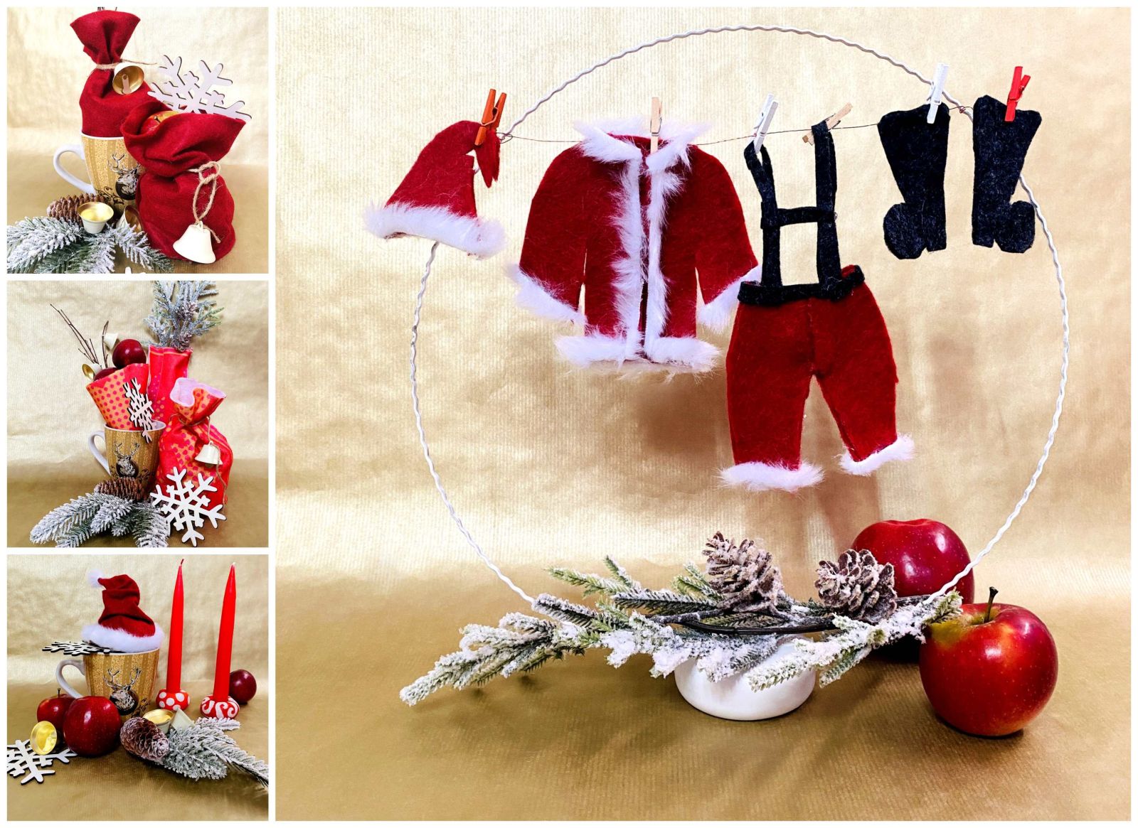 Asteapta-l pe Mos Nicolae cu decoratiuni speciale din pasla Asteapta-l pe Mos Nicolae cu decoratiuni speciale din pasla