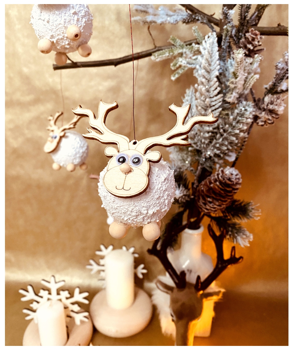 Figurine din Lemn pentru Pictat: Decoratiuni Creative de Craciun Figurine din Lemn pentru Pictat: Decoratiuni Creative de Craciun
