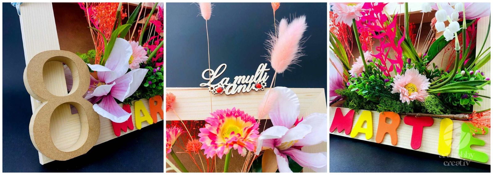 Cadou de 8 Martie - decor în ramă