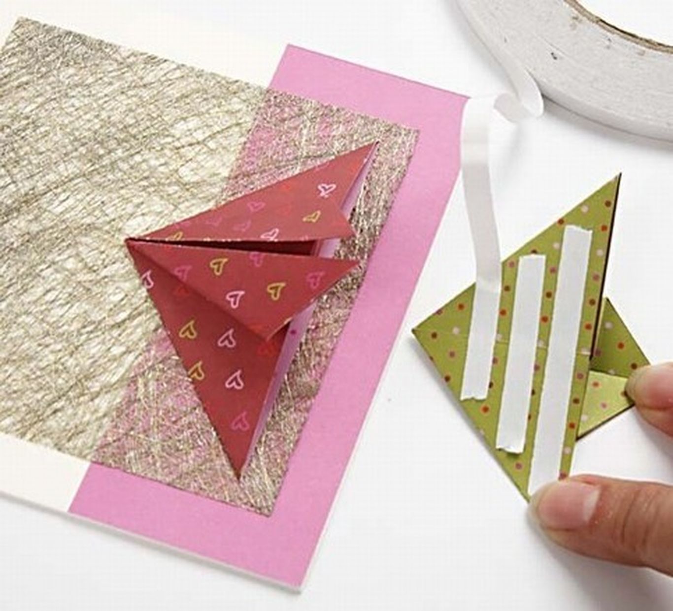 Felicitare handmade de craciun