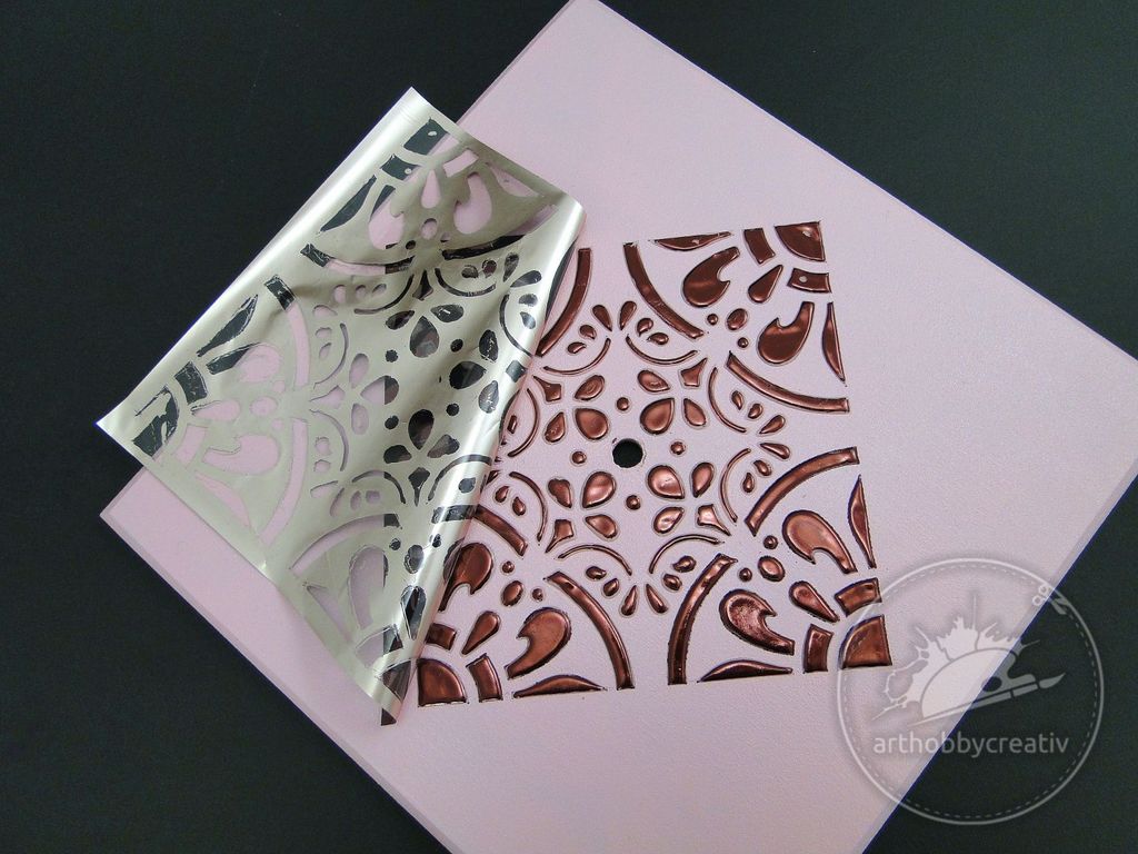 Ceas de perete cu folie decor