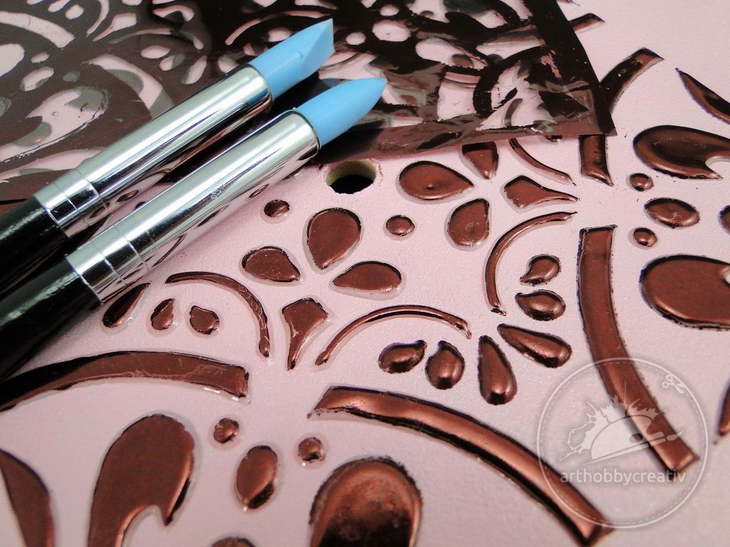 Ceas de perete cu folie decor