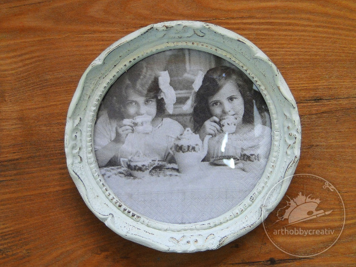 Rama foto in stil shabby chic Rama foto in stil shabby chic