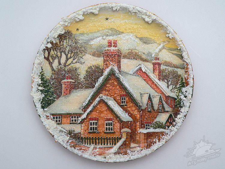 Decoupage Craciun