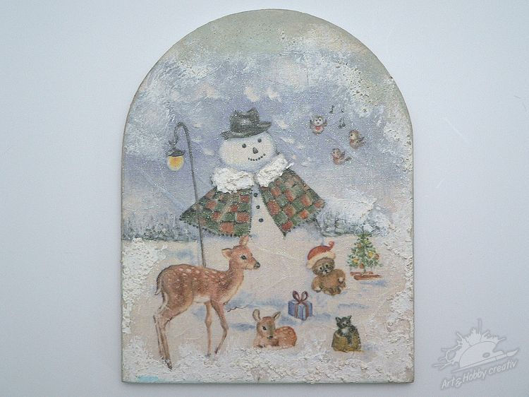 Decoupage Craciun