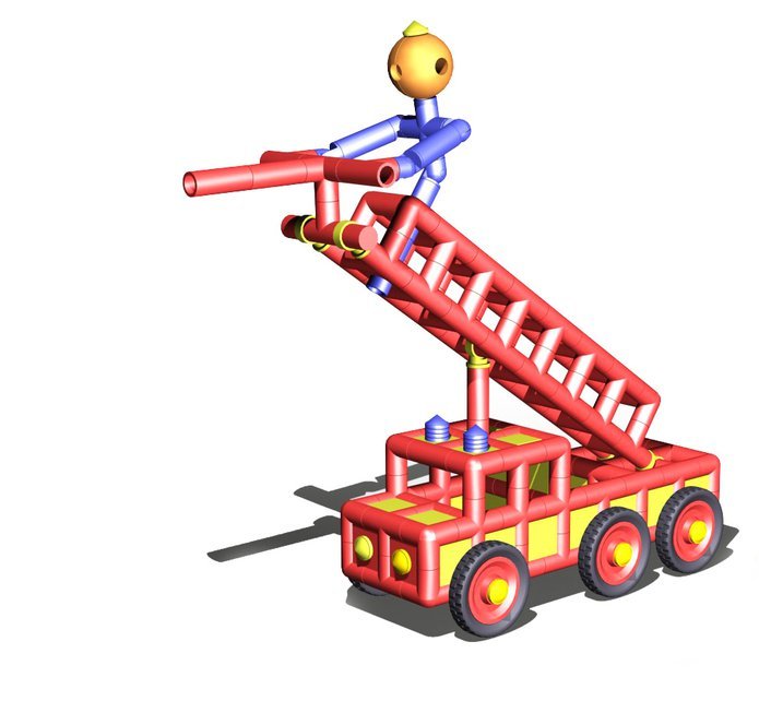Joc constructii creativ Java 5 cu 386 piese Joc constructii creativ Java 5 cu 386 piese